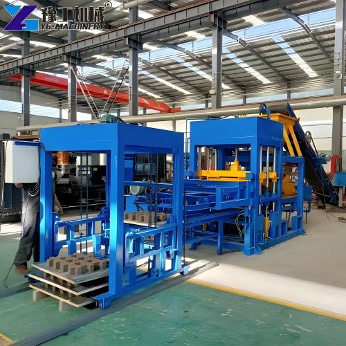 Automatic Concrete Brick Manufacturing Machine