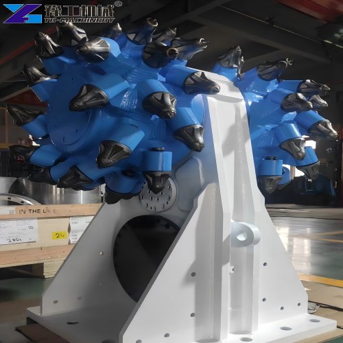 Drum Cutter Attachment for Excavator