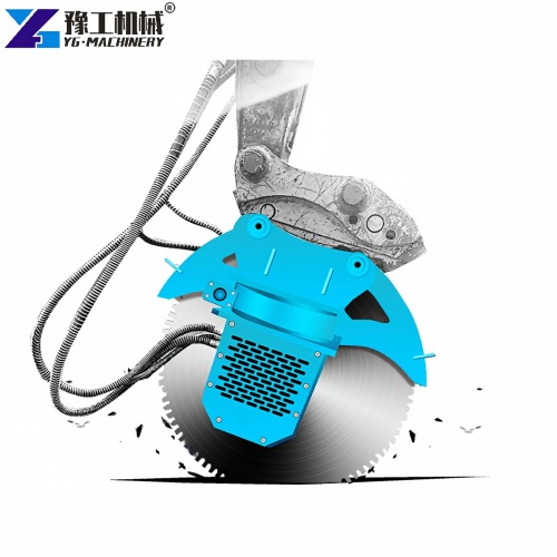 Excavator Rock Saw Attachment