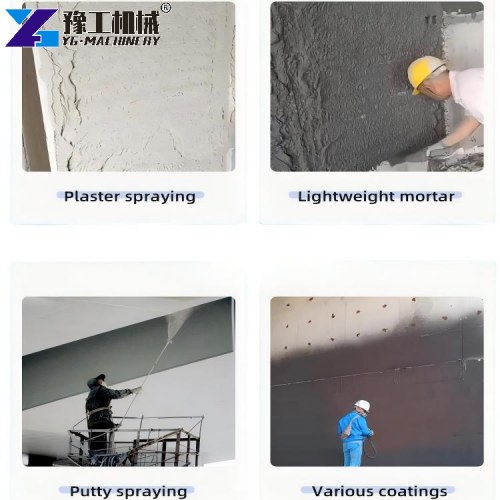 Gypsum Plaster Spray Machine Price