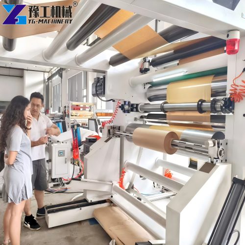 Paper Roll Slitting Rewinding Machine