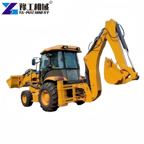 YG Small Tractor With Bucket and Backhoe