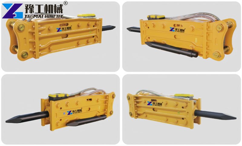 Right-Angle Hydraulic Breaker