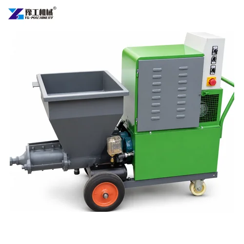 Cement Spraying Machine Controls