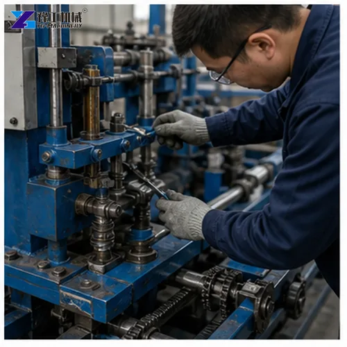 Chain Link Fence Machine Maintenance