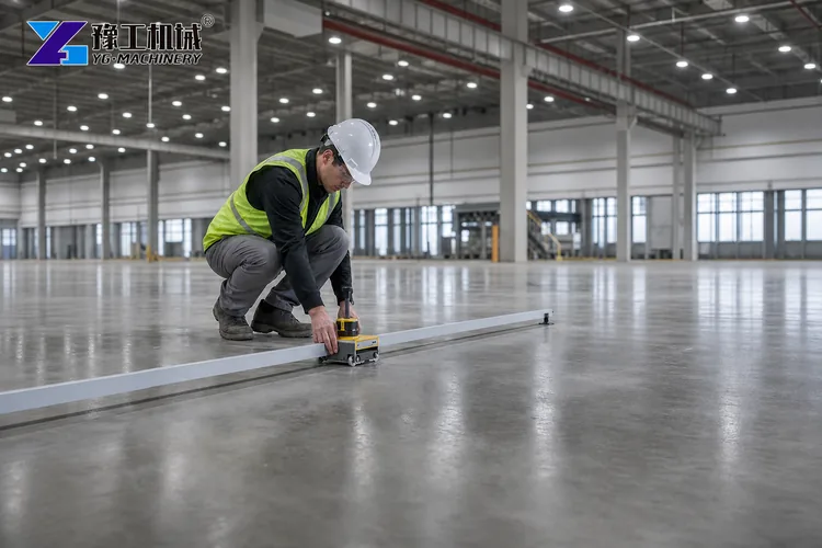 Concrete Floor Flatness Testing