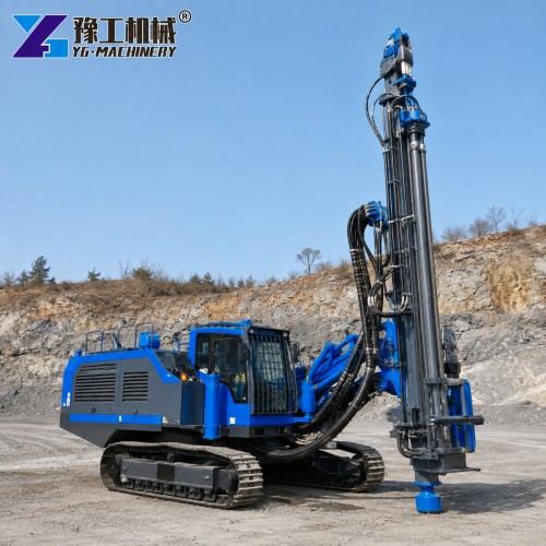 Crawler DTH Drilling Rig
