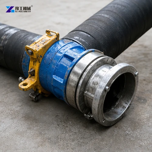 Small dredge pump wear parts for abrasive sediment