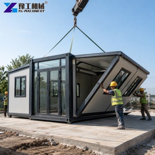Expandable Modular House Fast On-Site Deployment