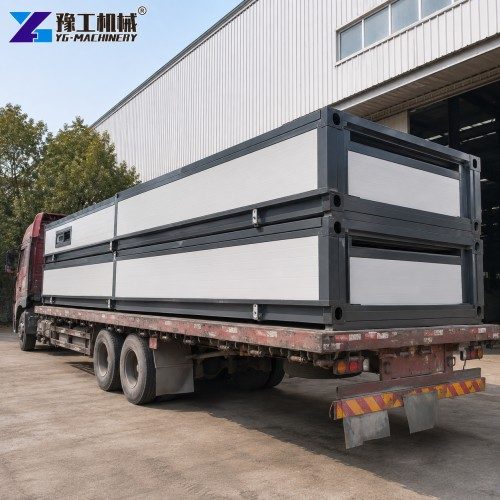 Expandable Modular House Folded For Transport