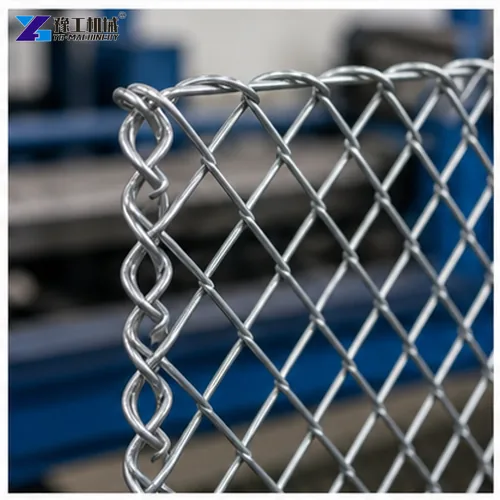 Chain Link Fence Edge Twisting