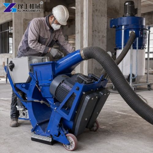 Floor Bead Blaster Dust Collection