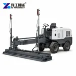 Concrete Laser Leveling Machine On White Background
