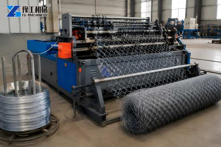 Jali Machine Producing Chain Link Fence
