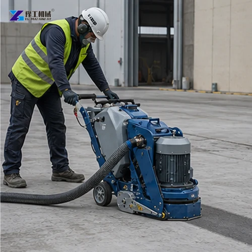 Mobile Floor Blasting Setup