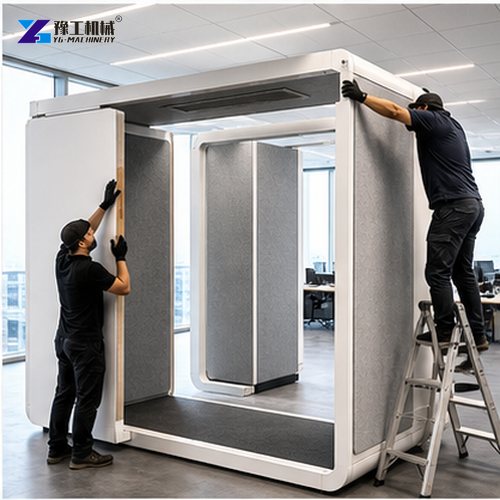 Modular Office Pod Installation