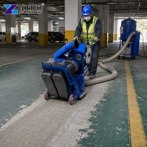 Parking Garage Floor Bead Blaster