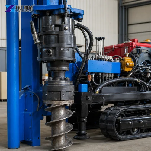 Screw Pile Driver Rotary Head