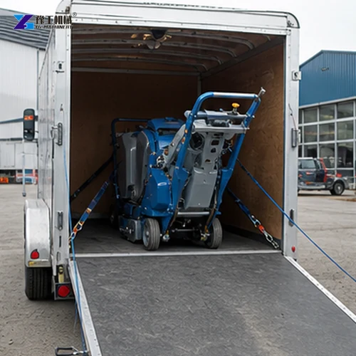 Shot Blaster Van Transport