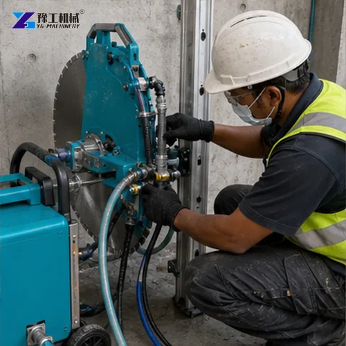 High Frequency Wall Saw Inspection