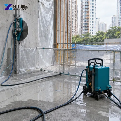 Wall Saw Slurry Control