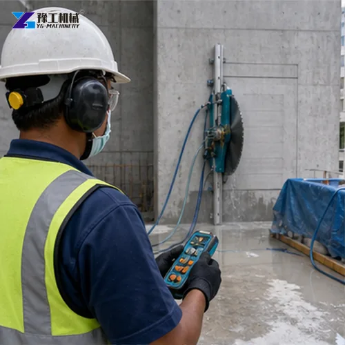 Wireless Wall Saw Control