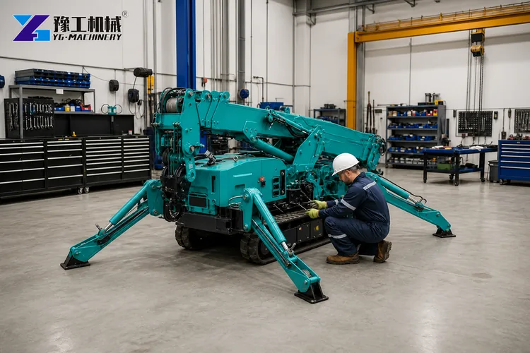 Spider Crane Maintenance Inspection