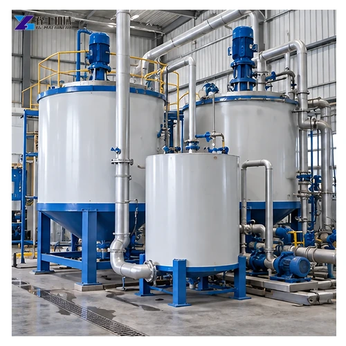 pulp preparation tanks and pumps for molded fiber production