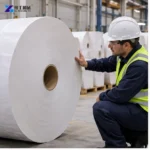Inspecting the incoming paper roll — complete product image 1