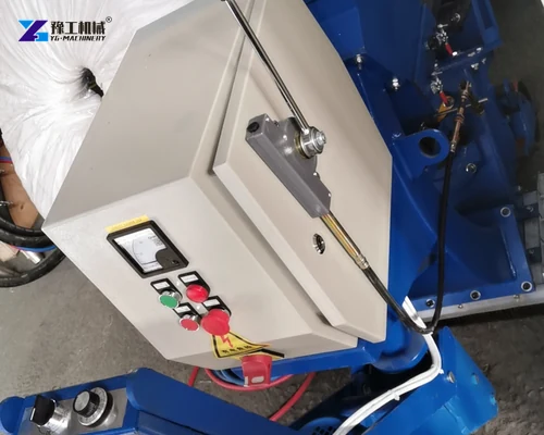 shot blaster control panel inspection