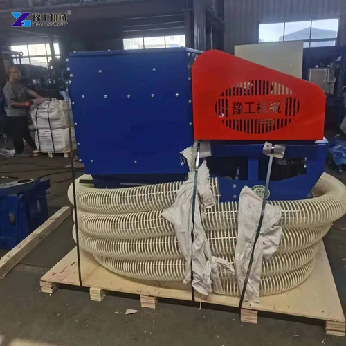 shot blasting dust hose connection