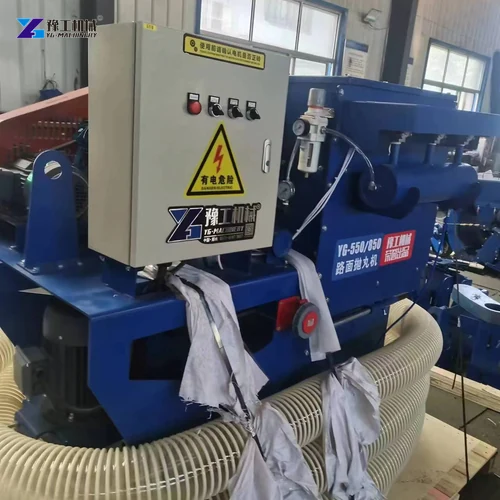 YG 550 shot blasting machine service view