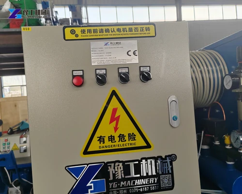 shot blaster electrical cabinet inspection