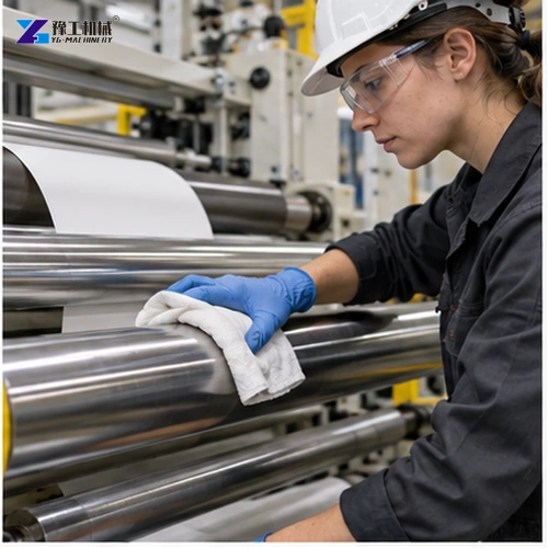 Cleaning guide rollers during maintenance — complete product image 2