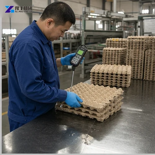 Egg Tray Moisture And Quality Inspection