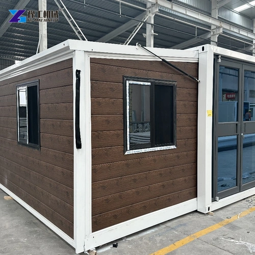 Expandable House Entrance Beside Brown Wall Panels And A Side Window