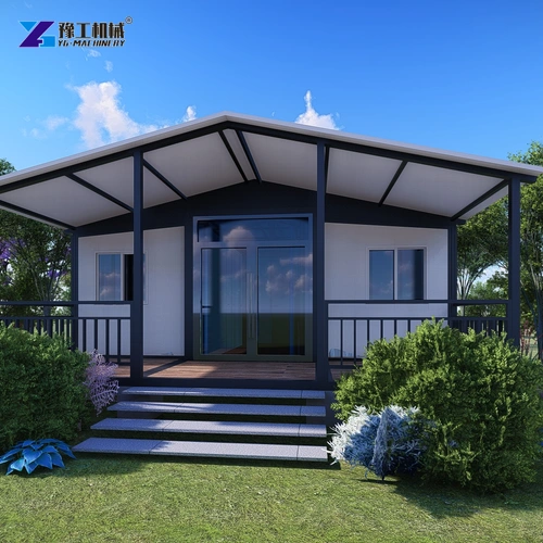 Architectural concept of front steps and an entrance porch