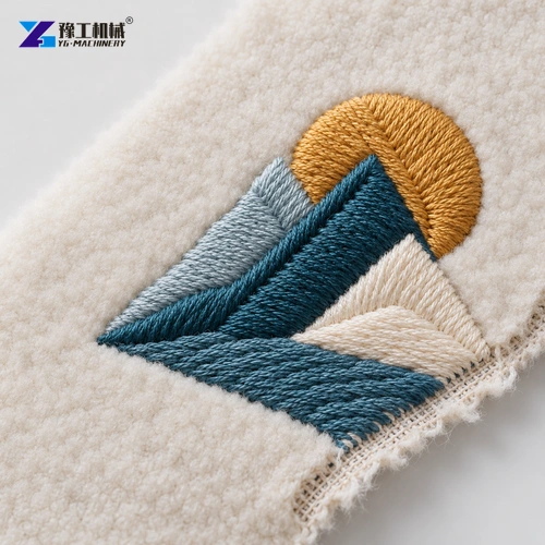 Logo embroidery on fleece