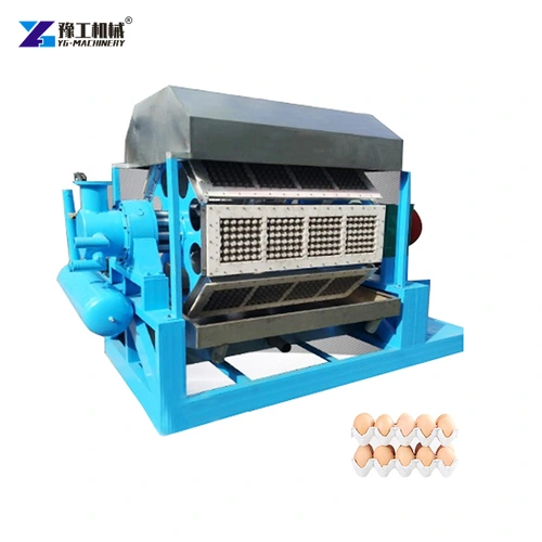 Egg tray forming unit and controls