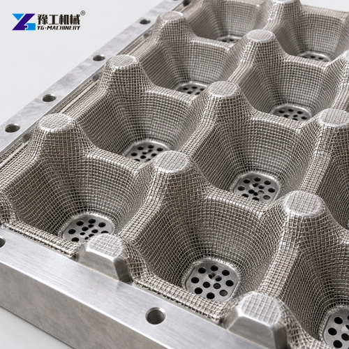 Egg tray forming mould mesh