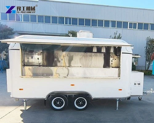Catering trailer serving hatch