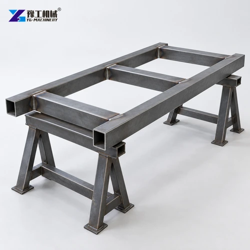 Steel frame and blast room supports