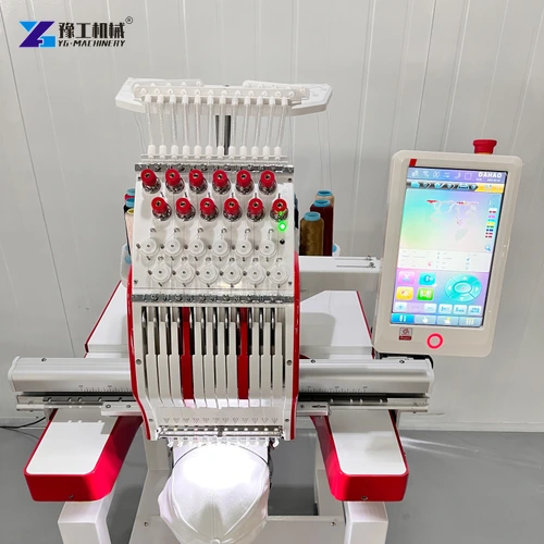 Embroidery machine cap frame