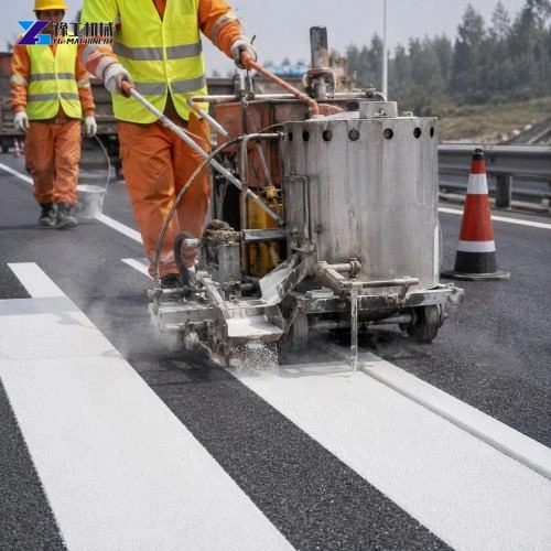 Thermoplastic line marking equipment package